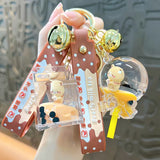Boba Bear Keychain