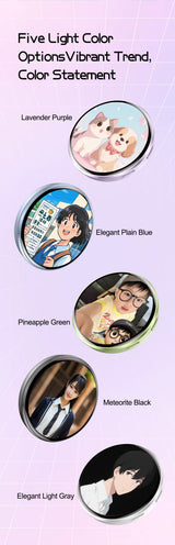 Smart Cyber Badge (e-Badge) — 1.7" HD LED Screen Pin